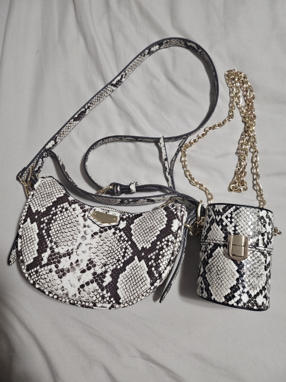 Aldo and Like Dreams Snakeprint bags collection